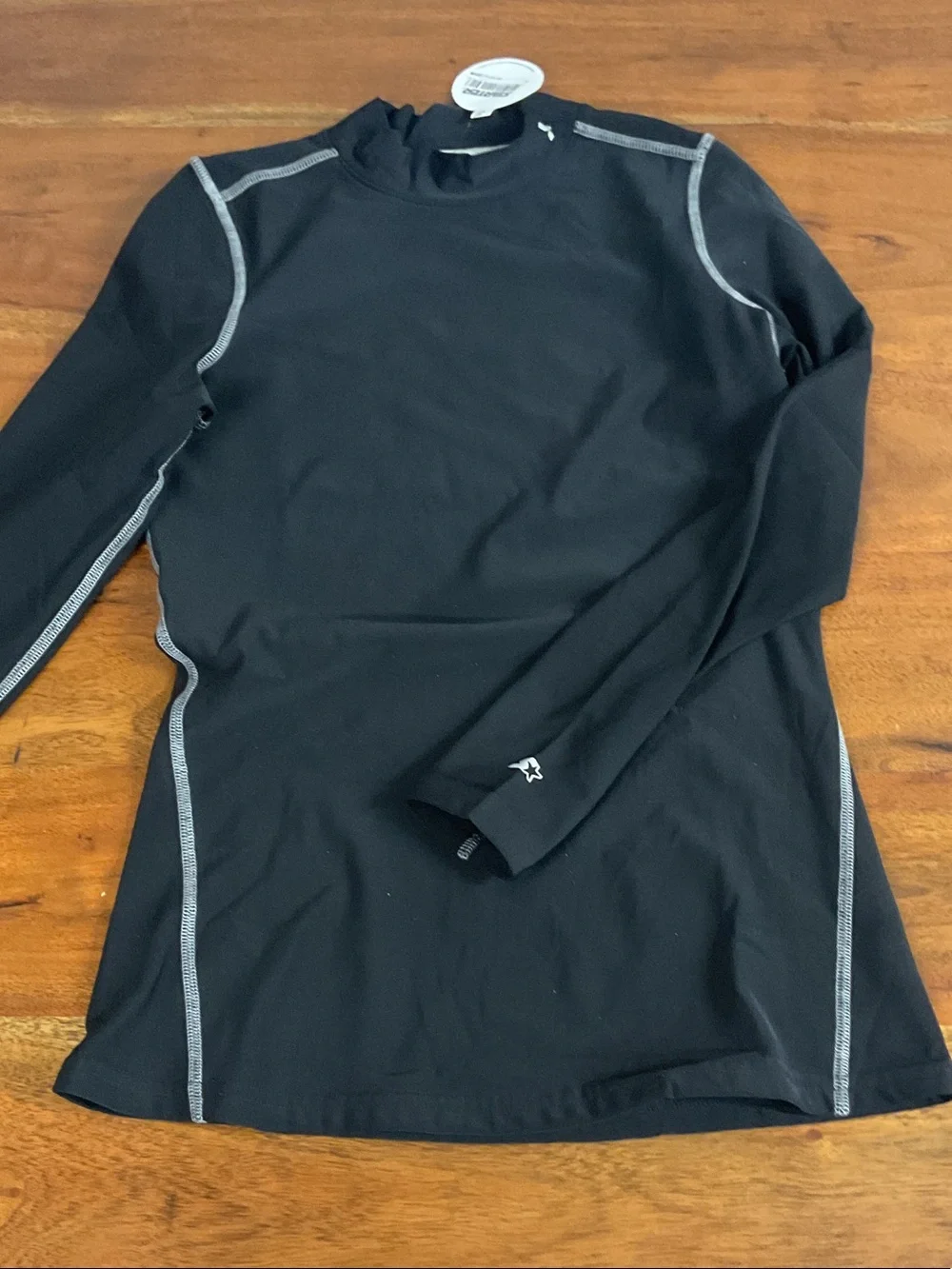 Brand NewSTARTER Men's Black Long-Sleeve Compression Shirt